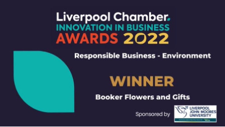 Booker flowers and Gifts Winner of Responsible Business Award 2022